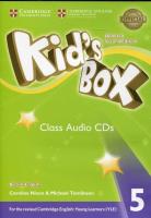 Kid's Box 5 Audio 3CD. Wydawca: Cambridge University Press. SmakLiter.pl Opakowanie Kid's Box 5 Audio 3CD