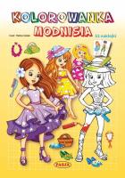 Kolorowanka Modnisia. Autor: Halina Gołek. SmakLiter.pl Okładka książki Kolorowanka Modnisia