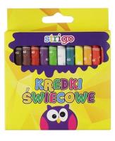 Opakowanie Kredki świecowe 24 kolory STRIGO