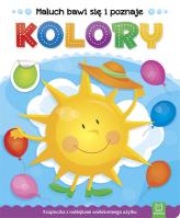 Okładka książki Maluch bawi się i poznaje. Kolory