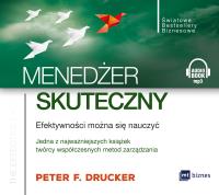 Menedżer skuteczny. Autor: Peter F. Drucker, Janusz German, Jerzy Górski. SmakLiter.pl Okładka książki Menedżer skuteczny