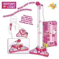 Opakowanie Mikrofon ze statywem z efektami dźwiękowymi i świetlnymi