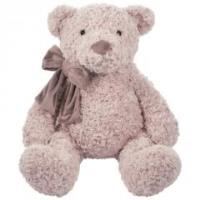 Opakowanie Miś z kokardą ecru 27cm