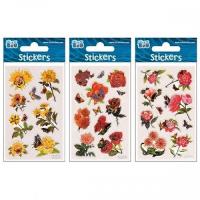 Naklejki Sticker BOO silver kwiaty. Wydawca: Sticker Boo. SmakLiter.pl Opakowanie Naklejki Sticker BOO silver kwiaty