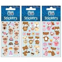 Naklejki Sticker BOO silver misie II. Wydawca: Sticker Boo. SmakLiter.pl Opakowanie Naklejki Sticker BOO silver misie II