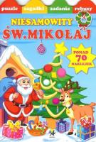 Okładka książki Niesamowity św. Mikołaj + naklejki