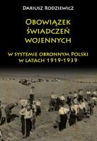 Okładka książki Obowiązek świadczeń wojennych w systemie obronnym