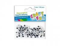 Opakowanie Ozdoba dekoracyjna oczy 7mm 150el