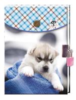 Pamiętnik z kluczykiem Puppy. Wydawca: Starpak. SmakLiter.pl Opakowanie Pamiętnik z kluczykiem Puppy