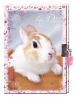 Pamiętnik z kluczykiem Rabbit. Wydawca: Starpak. SmakLiter.pl Opakowanie Pamiętnik z kluczykiem Rabbit