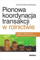 Okładka książki Pionowa koordynacja transakcji w rolnictwie