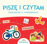 Okładka książki Piszę i czytam ćwiczenia z naklejkami