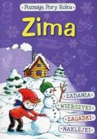 Poznaję Pory Roku. Zima. Autor: Danuta Klimkiewicz, Maria Kwiecień. SmakLiter.pl Okładka książki Poznaję Pory Roku. Zima