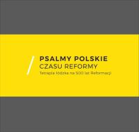 Okładka książki Psalmy polskie czasu reformy