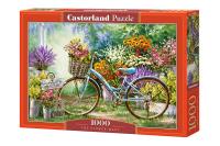 Puzzle 1000 The Flower Mart. Wydawca: Castorland. SmakLiter.pl Opakowanie Puzzle 1000 The Flower Mart