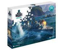Opakowanie Puzzle 1000 World of Tanks. Pan-Asian Destroyers