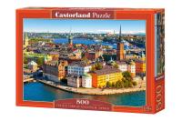 Puzzle 500 el.: The Old Town of Stockholm, Sweden. Wydawca: Castorland. SmakLiter.pl Opakowanie Puzzle 500 el.: The Old Town of Stockholm, Sweden