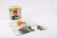 Puzzle dla najmłodszych - Domisie - Eryk. Wydawca: Felico. SmakLiter.pl Opakowanie Puzzle dla najmłodszych - Domisie - Eryk