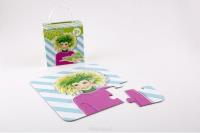 Puzzle dla najmłodszych - Domisie - Pysia. Autor: 500 naklejek. SmakLiter.pl Okładka książki Puzzle dla najmłodszych - Domisie - Pysia