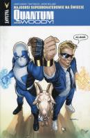 Quantum and Woody 1 Najgorsi superbohaterowie na świecie. Autor: Asmus James. SmakLiter.pl Okładka książki Quantum and Woody 1 Najgorsi superbohaterowie na świecie
