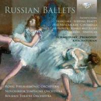 RUSSIAN BALLETS. Autor: TCHAIKOVSKY PROKOFIEV KHA. SmakLiter.pl Okładka książki RUSSIAN BALLETS