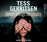 Sekret, którego nie zdradzę - CD. Autor: Tess Gerritsen. SmakLiter.pl Okładka książki Sekret, którego nie zdradzę - CD