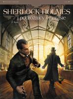Sherlock Holmes i podróżnicy w czasie Wątek, T.1. Autor: Sylvain Corduri, Vladimir Krstić-Laci, Maria Mosi. SmakLiter.pl Okładka książki Sherlock Holmes i podróżnicy w czasie Wątek, T.1