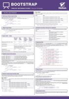 Tablice informatyczne Bootstrap. Autor: Pendolski Szymon. SmakLiter.pl Okładka książki Tablice informatyczne Bootstrap