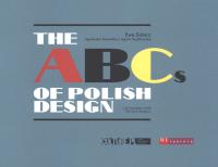 The ABCs of Polish Design. Autor: Solarz Ewa. SmakLiter.pl Okładka książki The ABCs of Polish Design