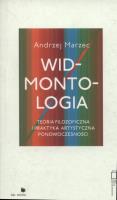 Widmontologia. Autor: Marzec Andrzej. SmakLiter.pl Okładka książki Widmontologia