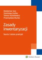 Okładka książki Zasady inwentaryzacji