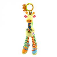 Opakowanie Zawieszka gryzak duża żyrafa pluszowa 45cm żółta