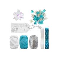 Opakowanie Zestaw do pakowania prezentów niebieski