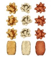 Opakowanie Zestaw do pakowania rozetki + wstążki