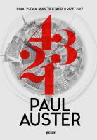4 3 2 1. Autor: Auster Paul. SmakLiter.pl Okładka książki 4 3 2 1
