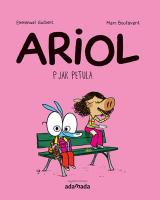 Ariol P jak Petula. Autor: Emmanuel Guibert. SmakLiter.pl Okładka książki Ariol P jak Petula