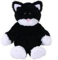 Opakowanie Attic Treasures Bessie - czarno-biały kot 15 cm