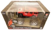 Opakowanie Auto na radio Monster Truck czerwony