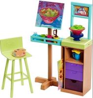 Opakowanie Barbie Zestaw mebelków Pracownia malarska