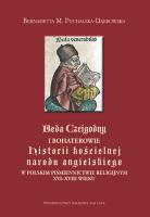Beda Czcigodny. Autor: Bernadetta Puchalska-Dąbrowska. SmakLiter.pl Okładka książki Beda Czcigodny
