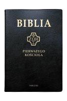 Okładka książki Biblia pierwszego Kościoła (czarna)