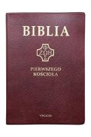 Biblia Pierwszego Kościoła. Autor: Remigiusz Popowski SDB. SmakLiter.pl Okładka książki Biblia Pierwszego Kościoła