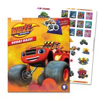 Okładka książki Blaze i megamaszyny.ACTIVITY