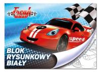 Opakowanie Blok rysunkowy biały A4 20 kartek Freak Auto 10 sztuk