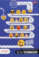 Opakowanie Blok techniczny A4 Emoji 10 kartek 10 sztuk