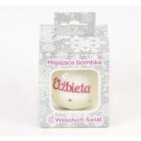 Opakowanie Bombka imienna Elżbieta
