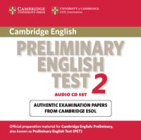 Cambridge Preliminary English Test 2 Audio CD Set. Wydawca: Cambridge University Press. SmakLiter.pl Opakowanie Cambridge Preliminary English Test 2 Audio CD Set