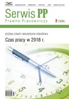 Czas Pracy w 2018 r.. Autor: Lenart Bożena, Podgórska Małgorzata. SmakLiter.pl Okładka książki Czas Pracy w 2018 r.