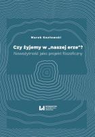 Czy żyjemy w naszej erze. Autor: Kozłowski Marek W.. SmakLiter.pl Okładka książki Czy żyjemy w naszej erze