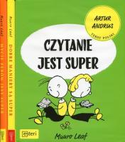Czytanie jest super / Dobre maniery są super / Mycie zębów jest super. Autor: Leaf Munro. SmakLiter.pl Okładka książki Czytanie jest super / Dobre maniery są super / Mycie zębów jest super